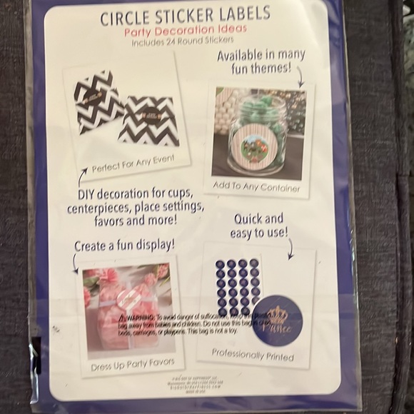 Baby shower stickers that say little pumpkin on them 24 count - Picture 4 of 10